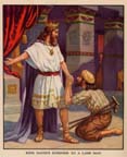 Царь Давид оказывает благость хромому